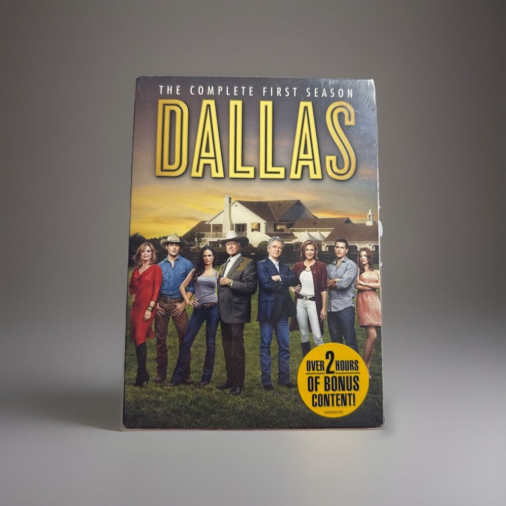 Dallas The Complete First Season DVD TNT 2012 Series Josh Henderson New Sealed